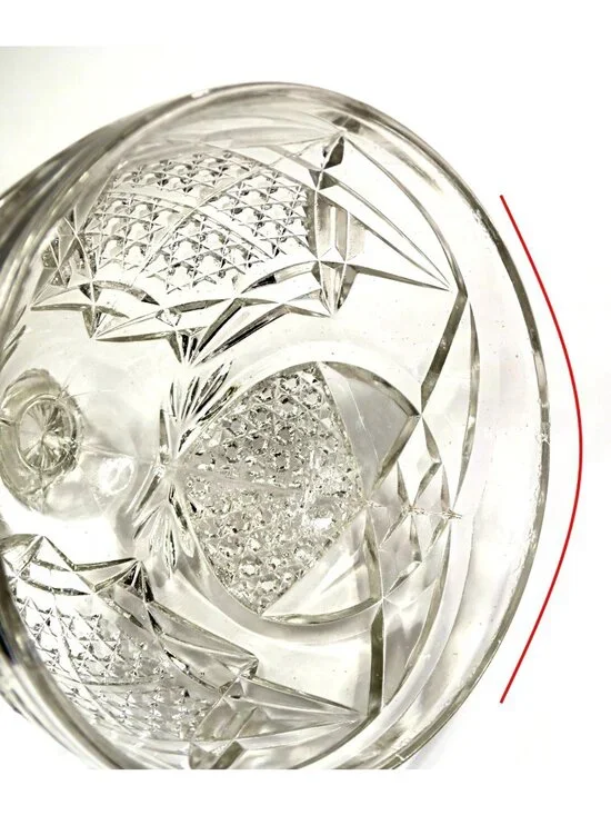 New Martinsville Glass No. 500 Wetzel Butter Dish 1900-1944 EAPG Kitchenware - Picture 7 of 7